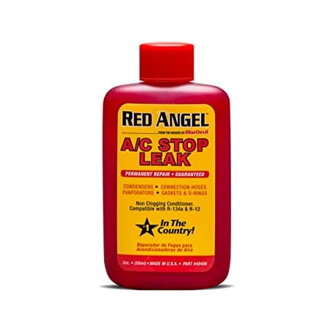 BlueDevil Products Red Angel 49496 A/C Stop Leak - 2 Ounce Cover
