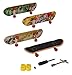 Simba 103306084 Finger Skateboard Set of 4, Finger Toy, Printed, 9 cm, from 5 Years