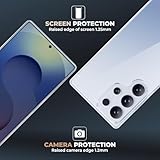 For Samsung Galaxy S25 Ultra Case Front And Back 360° Protection Silicone Bumper 2 in1 Case Phone Cover for Samsung Galaxy S25 Ultra (Crystal Clear Transparent) - Image 5