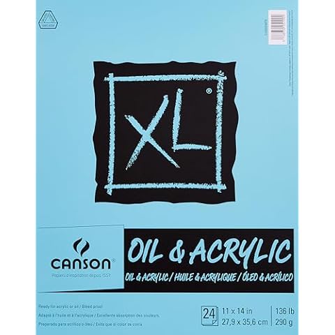 Canson XL Series Oil and Acrylic Paper Pad Cover
