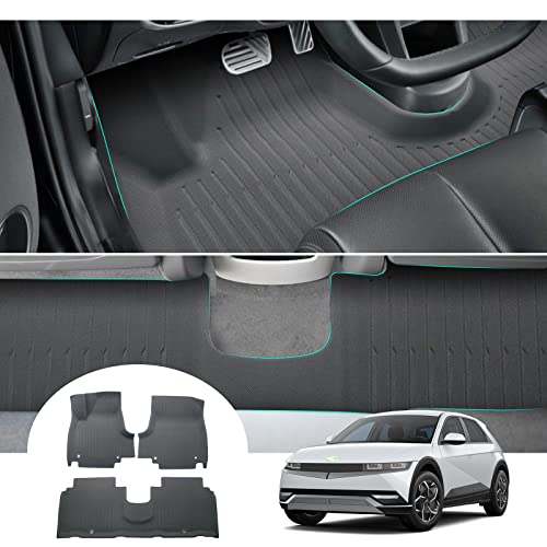 Tapis de sol Ioniq 5 en caoutchouc pour protéger la voiture en hiver et à la mer