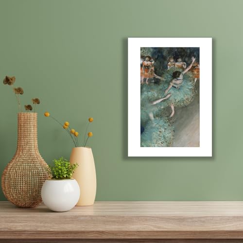 Edgar Degas Dancers in Blue impression poster mat Medium décoration murale salon