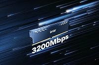 Lexar DDR4 RAM 16GB Kit (2x8GB) 3200 MHz, DRAM 288-Pin UDIMM Desktop Memory, XMP 2.0 Hochleistungs Arbeitsspeicher, CL16-18-18-38, 1.35V – Ansicht 2