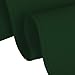 LinenTablecloth 4 ft. Fitted Polyester Tablecloth Hunter Green