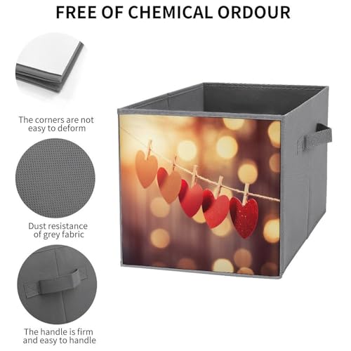 Cubes de rangement pliables pour vêtements et linge de maison - 4