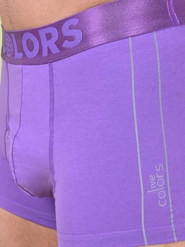 Image of Rupa Colors Pep Collection Trunk for Men, Cotton Blend, Anti Ride-Up, Snug Fit, Pack of 1