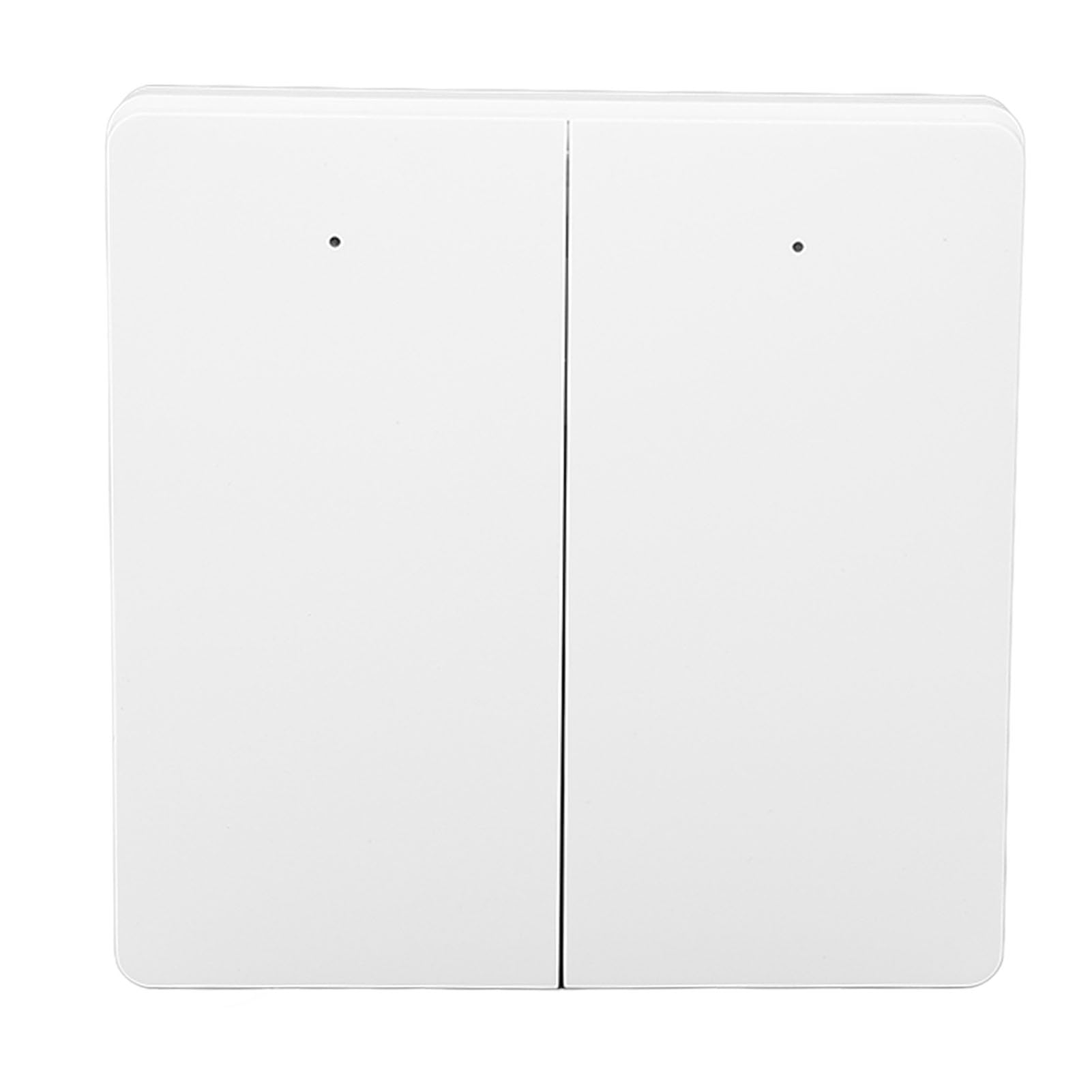 Interruptor de Luz WiFi 2 Gang Inalámbrico Sin Batería Control