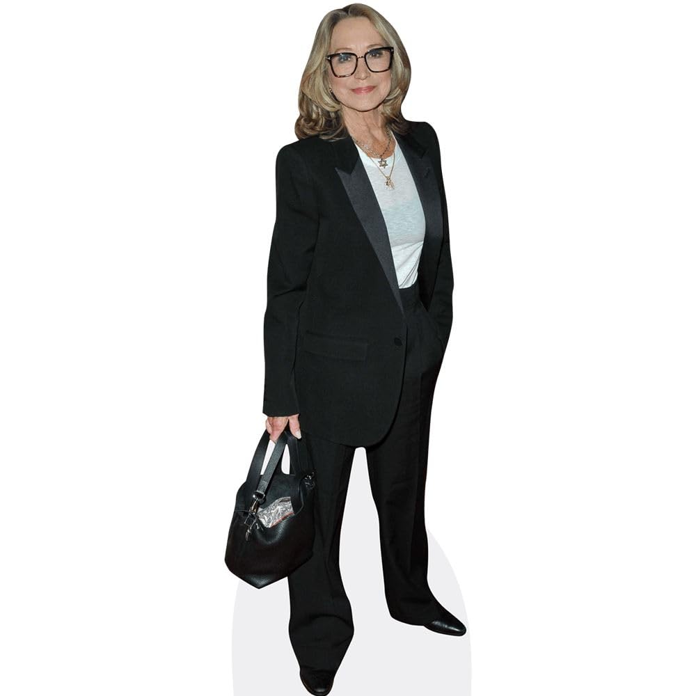 Felicity Kendal (Black Suit) Mini Size Cutout