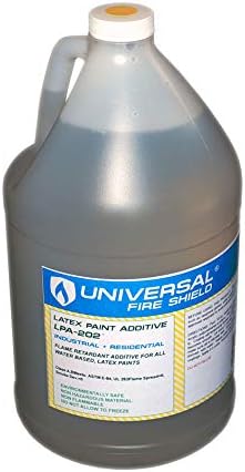 Latex Paint Additive 202 Flame Retardant - Fire Proofing Agent for Paint - 1 Gallon
