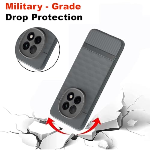 Image of Shockproof Case for Oppo F29 Pro 5G | Full Camera Protection | TPU Flexible Back Cover for Oppo F29 Pro 5G (Graphite Grey)