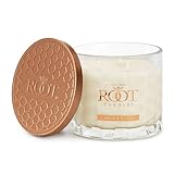Root Candles Scented Candles Honeycomb Beeswax Blend Premium Handcrafted Candle, 12-Ounce 3-Wick, Myrrh & Honey