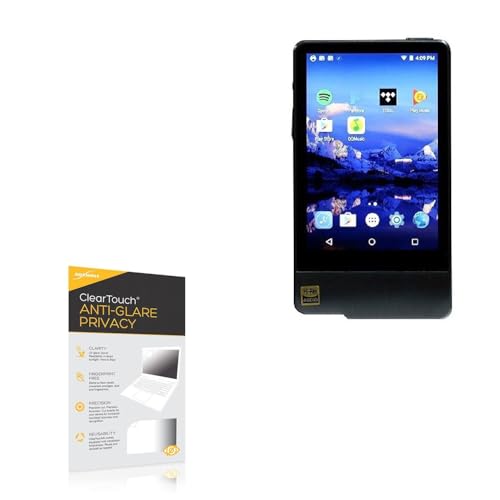 BoxWave Screen Protector Compatible With HIDIZS AP200 - ClearTouch Anti-Glare Privacy (2-Pack), Privacy Screen Protector Flexible Film Anti-Glare