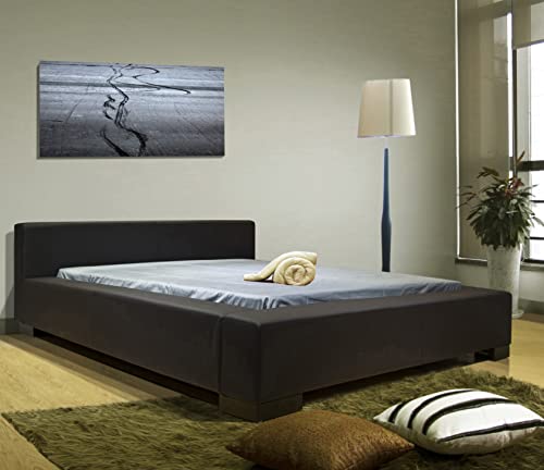 Greatime Classic Symmetrical Bed, Eastern King Size Bed Frame #TOP6