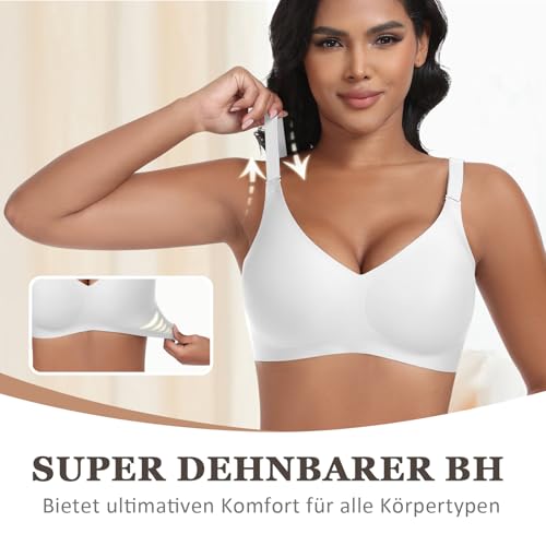 Bralette sans armatures pour éviter les douleurs et marques de soutien-gorge - 3