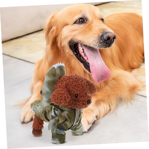 Disfraz de dinosaurio Kisangel para perros y gatos miniatura 5