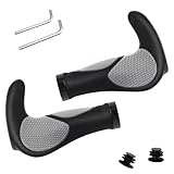 Qcdou Fahrradgriffe 22mm, Fahrradgriffe ergonomisch, lenkergriffe Fahrrad, Mountainbike Griffe, Rutschfester Bullhorn Lenker, fahrradgriff, für Fahrräder Mountainbikes E-Bikes