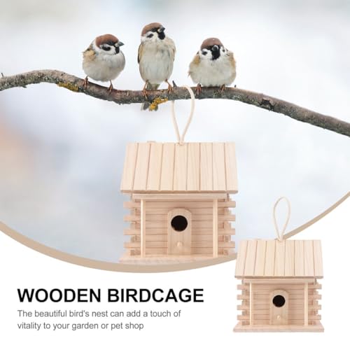 Nichoir à oiseaux suspendu pour protéger les petits oiseaux des intempéries