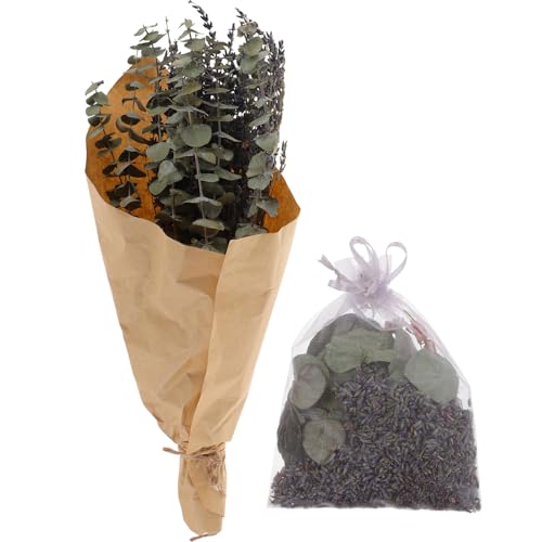 Ramo de lavanda seca con sachet aromático natural miniatura 1