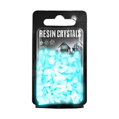 Green Stuff World for Models and Miniatures – Aqua Turquoise Glow Resin Crystals – Small 10386 Cover
