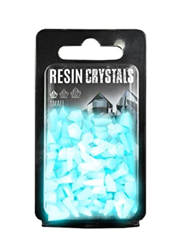 Green Stuff World for Models and Miniatures – Aqua Turquoise Glow Resin Crystals – Small 10386