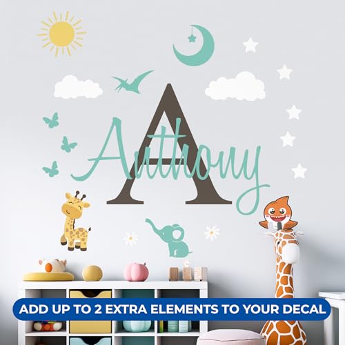 Vinilo Decorativo Personalizable para Habitaciones De Bebé miniatura 2