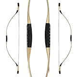 Mongolischer Reiterbogen Drake Arban - 58 Zoll - 26-60 lbs - Mongolischer Reiterbogen (Eibe, 51-55 lbs)