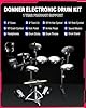 Donner DED-200 Lite Electronic Drum Kit for Beginners with Over 450 Sounds, USB MIDI, Silent Mesh Ear Pads, Thrones, Headphones, Sticks and 40 Lessons #5