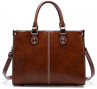 Tote Handbags for Women Leather Handbags Designer Office Top Handle Shoulder Crossbody Messenger Bag Work Satchel Bag