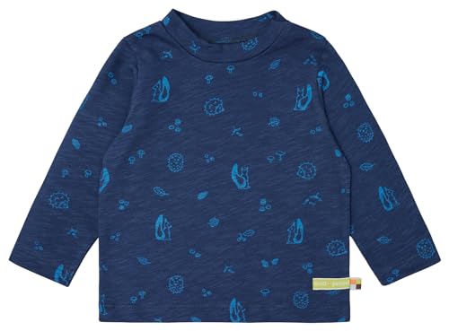 Shirt Slub Jersey aus Biobaumwolle mit Druck, GOTS Zertifiziert