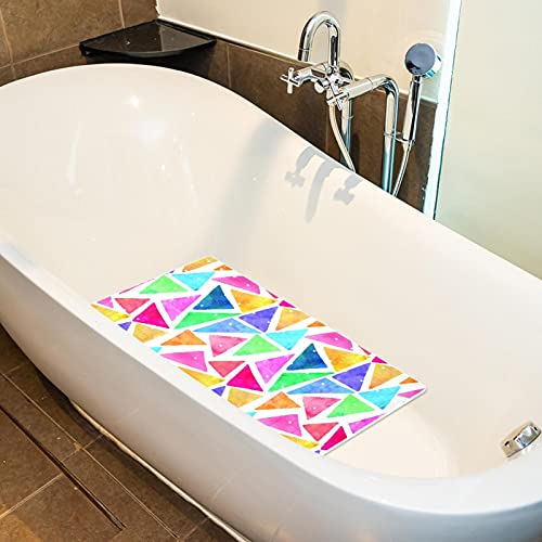 Tapis de baignoire antidérapant lavable en machine avec ventouses Bennigiry