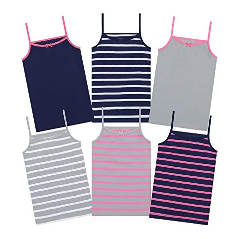 Buyless Fashion Girls Tagless Cotton Undershirts Pack Cover