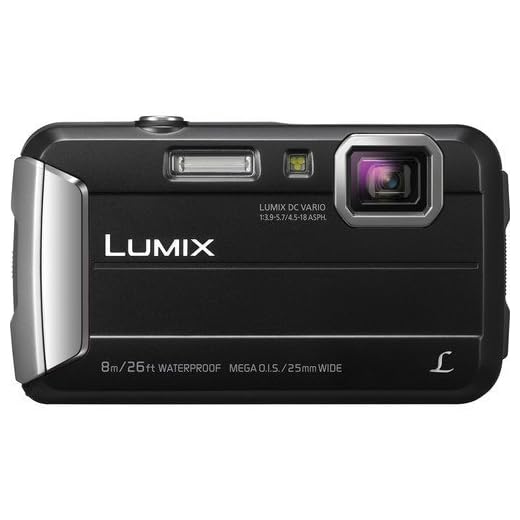 Panasonic Lumix DMC-TS30 Digital Camera (Base, Black)