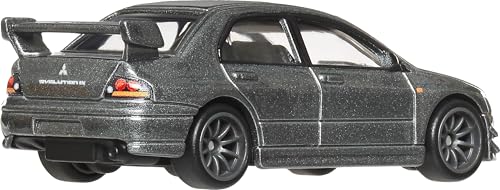 Vehículo coleccionable Hot Wheels Mitsubishi Lancer 1:64 miniatura 3