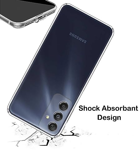 Image of Soft Silicone TPU Back Cover Compatible with Samsung Galaxy M34 5G