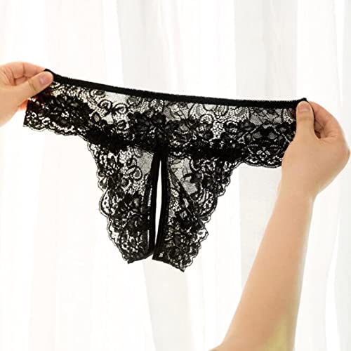 Erotische Sexy Lingerie Kant Perspectief Dames Slipje Sexy Ondergoed Transparant Thongs Dames Slips Plus Size Sexy Jurk-wit 2, M - Image 7