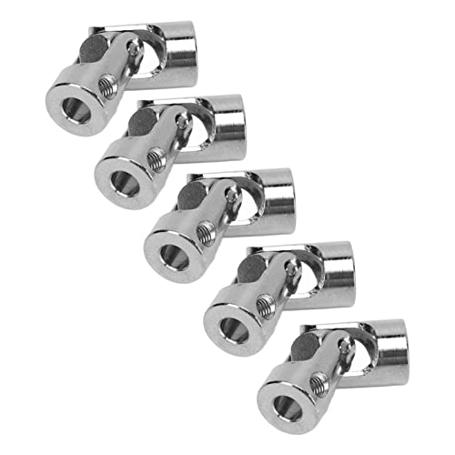 Motorwellenkupplungsstecker, Wellenkupplung, 5 Stück Universalgelenkwellenkupplung 2-stufig Drehbar Für RC-Auto-Bootsmotor-Automobil-Ersatzteil 4 Mm