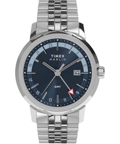 Miniatura 8 de Timex Men's Marlin Quartz GMT 40 mm Quartz Watch