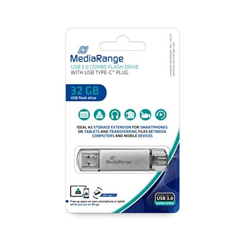 MediaRange USB 3.1 und TypeC Speicherstick 32GB Cover