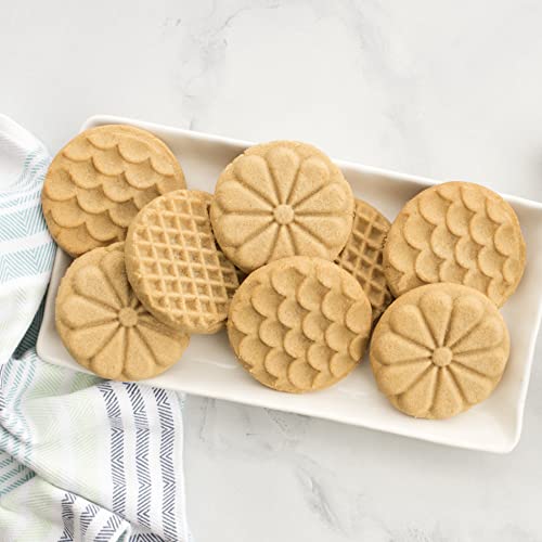 Nordic Ware 01235 – Heirloom Cookie Stamps, Grey #TOP4