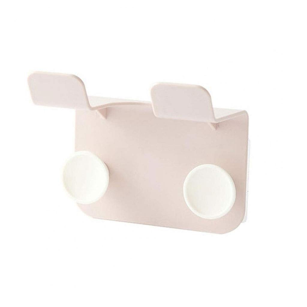 Soporte para secador de pelo montado en la pared, estante multifuncional para toallas, artículos de tocador y accesorios, ahorra espacio