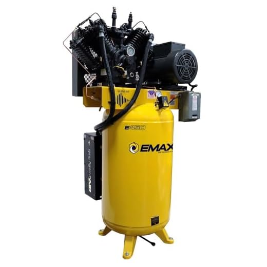 EMAX 10 HP Vertical Industrial Compressor