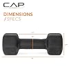 CAP Barbell Neoprene Dumbbell Weights Pairs & Sets | Multiple Colors