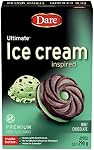 Dare Ultimate Chips de chocolat à la menthe inspirée de la crème glacée - Cookies de crème remplis de crème premium, fabriqués avec du vrai cacao et de la vraie menthe, Fièrement Canadian Company, 290g