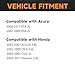 Ignition Coil Pack and Iridium Spark Plugs Set of 4 Compatible with Honda Accord 2003-2007/CR-V 2002-2009/Element 2003-2011/Civic 2002-2011 & Acura RSX 2002-2006/CSX 2006-2011 2.0L 2.4L L4 UF311+92213