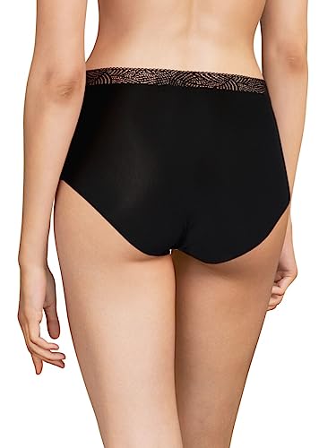 Chantelle Underwear For Women, Soft Stretch High-Waist Brief With Lace #TOP2