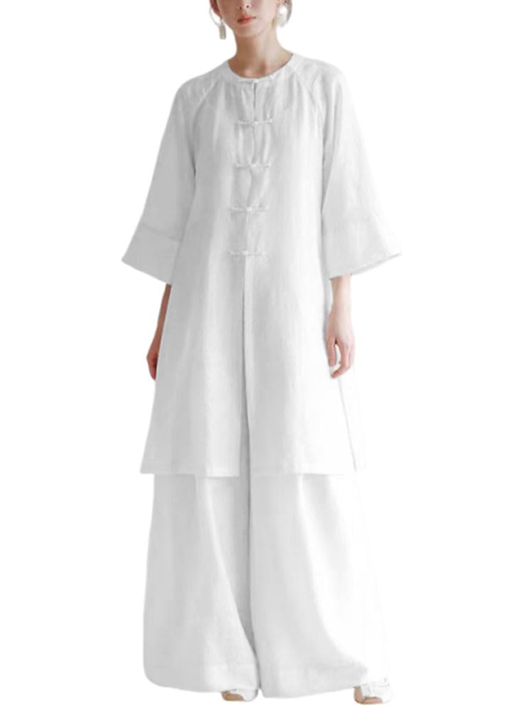 Conjunto de pantalones sueltos zen para mujer que buscan ropa cómoda 7