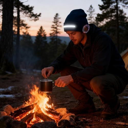 Bonnet sans fil de musique idéal pour randonnée et vélo