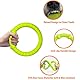 LaRoo Hund Frisbee,Hundefitness Ring,Wasserspielzeug Unzerstörbare Float Hunde Disc Flugscheibe Spielzeug,Sommer Pet Training für Mittel und kleine Hunde