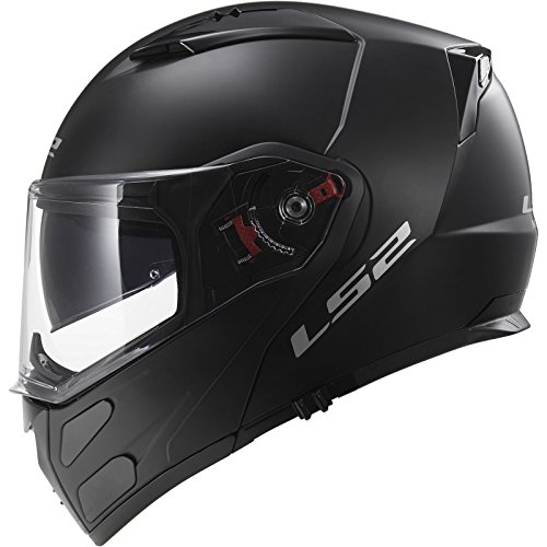 LS2 Casco Moto Ff324 Metro, Matt Black, Xs