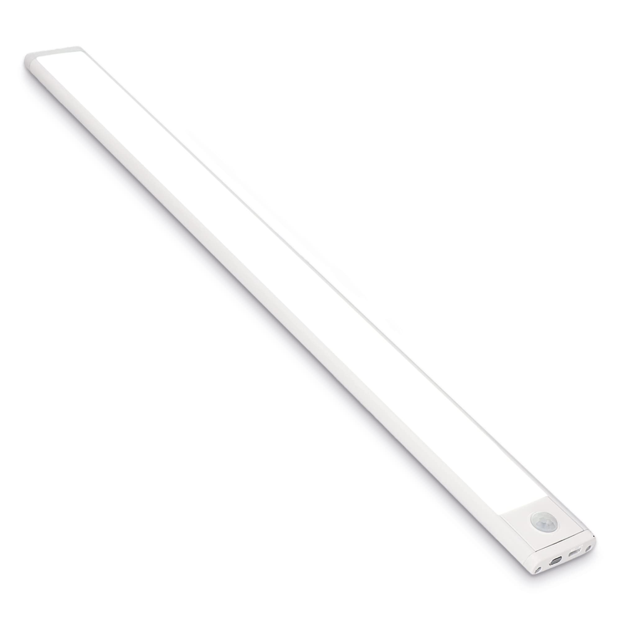 TIRA ILUMINACION LED CON SENSOR KSIX BATERIA 60CM BLANCO